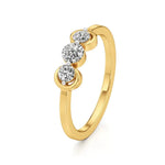 Foreva | Lab-Grown Diamond Three-Stone Ring - Nivara