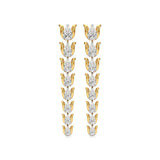 Mode | Pear Lab-Grown Diamonds Dangler Earrings - Nivara