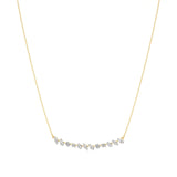 Anek | Multi-Shape Lab Grown Diamonds Bar Necklace