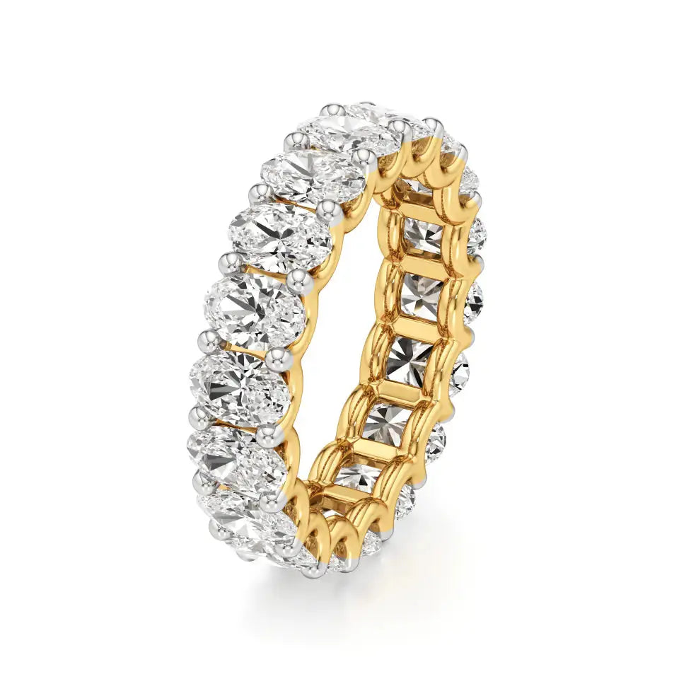 Foreva | Oval-cut Stones Lab-Grown Diamond Ring - Nivara