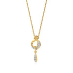 Sneh | Elegant Round Lab Grown Diamonds Heart Pendant - Nivara