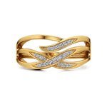 Mode | Crossover Bands Ring - Nivara