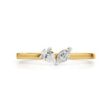 Mode | Marquise & Pear Lab-Grown Diamond Solitaire Ring - Nivara