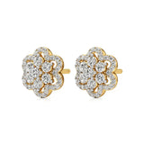 Flora | Round Lab-Grown Diamond Studs - Nivara