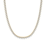Sutra | Round Lab Grown Diamonds Tennis  Necklace