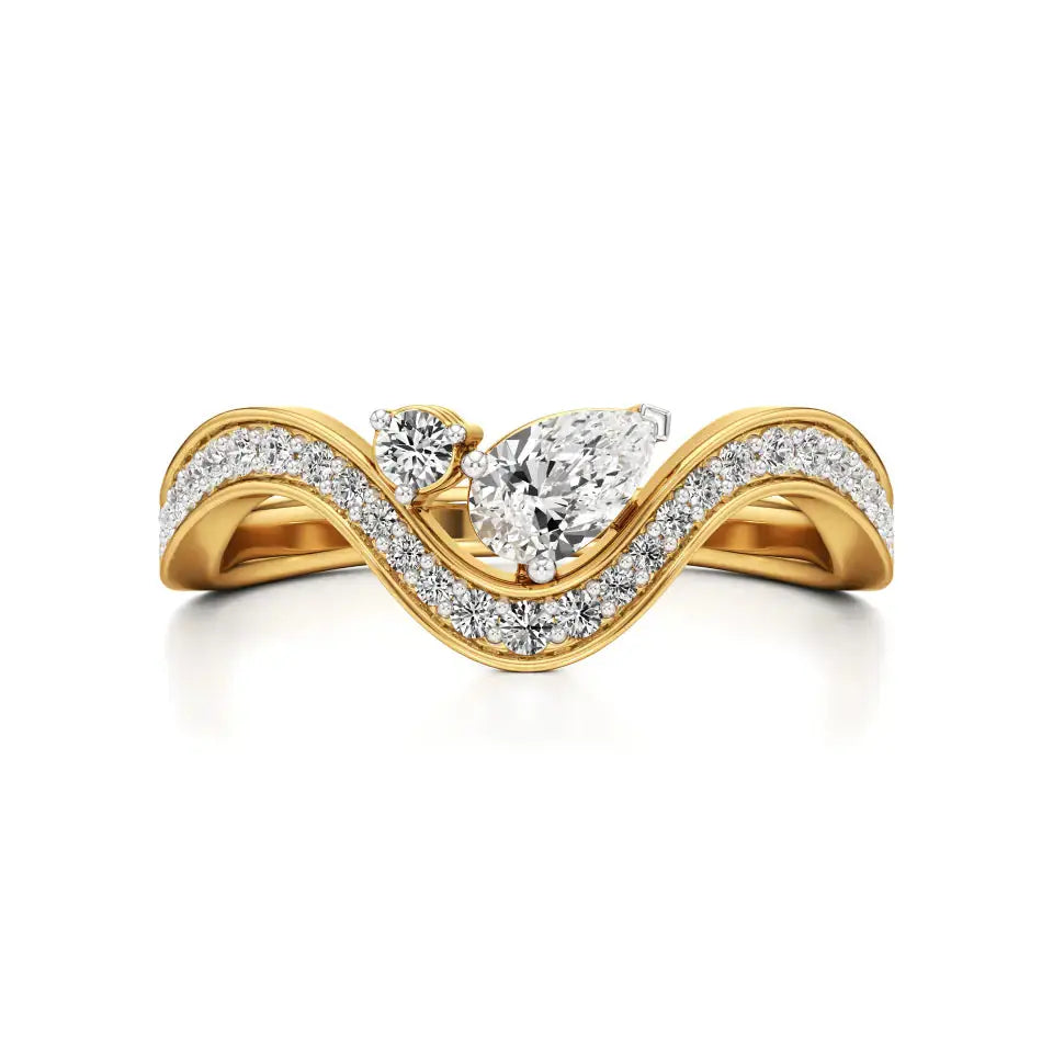 Amara | Lab-Grown Diamond Halo Ring - Nivara