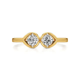 Mode | Round Lab-Grown Diamond Ring - Nivara