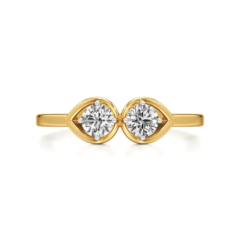 Mode | Round Lab-Grown Diamond Ring - Nivara