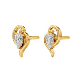 Amaya | Pear Soliltaire Lab-Grown Diamond Studs