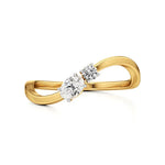 Mode | Oval & Round Lab-Grown Diamond Ring - Nivara