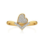 Sneh | Heart Setting Ring - Nivara
