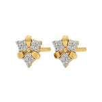 Flora | Round Lab-Grown Diamonds Clustered Studs - Nivara