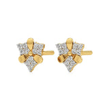 Flora | Round Lab-Grown Diamonds Clustered Studs - Nivara