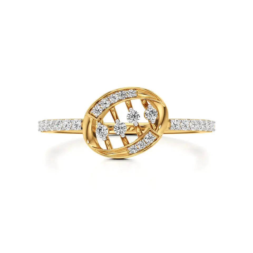Mode | Lab-Grown Diamond 26-Stone Band - Nivara