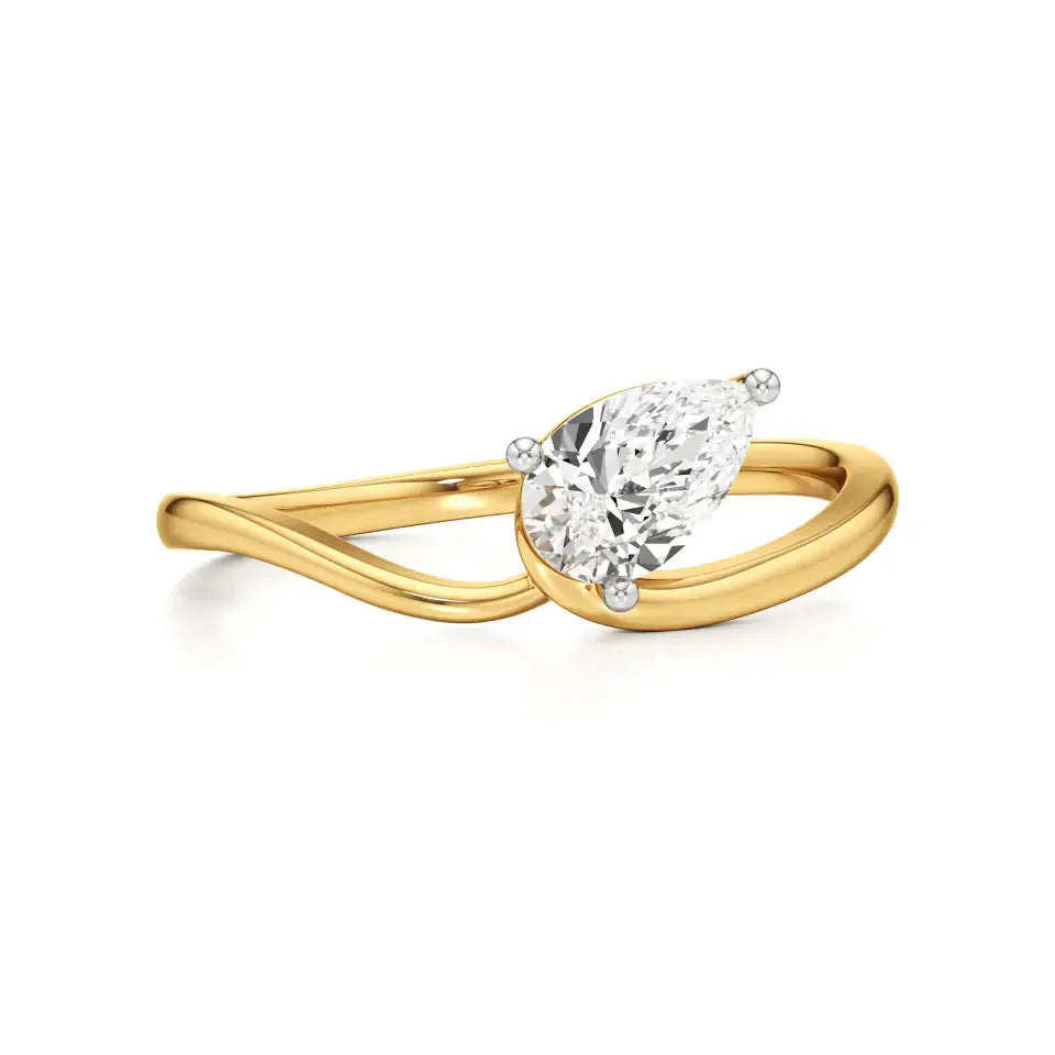 Mirage | Lab-Grown Diamond Solitaire Ring - Nivara