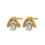 Mode | Round Lab-Grown Diamonds Clustered Studs - Nivara