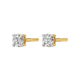 Thea | 4-Prong Round Lab-Grown Diamond Stud - Nivara