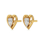 Sneh | Pear Lab-Grown Diamonds Studs - Nivara