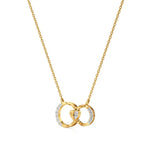 Sneh | Round Lab Grown Diamonds Loop Heart Pendant - Nivara