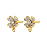 Flora | Round Lab-Grown Diamonds Studs - Nivara