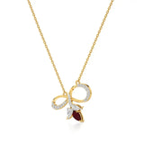 Foreva | Classic Ruby & Diamond Infinity Pendant - Nivara