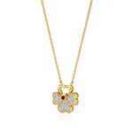 Flora | Floral Design with Center Ruby  Pendant - Nivara
