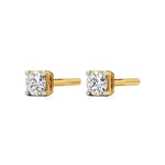 Thea | 4-Prong Round Lab-Grown Diamond Stud - Nivara