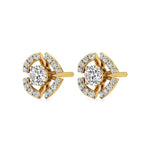 Nora | Round Lab-Grown Diamonds Halo Studs - Nivara