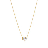 Toi et Moi | Princess & Pear Lab Grown Diamonds Necklace