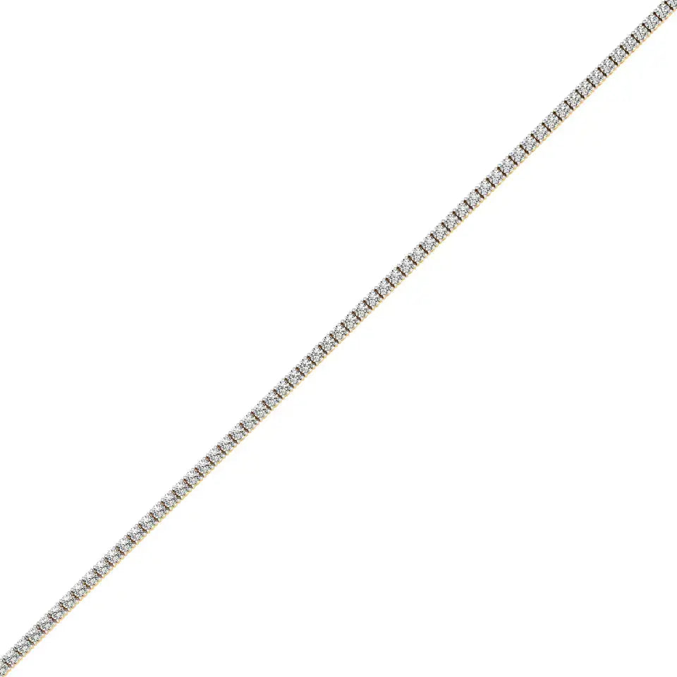 Sutra | Classic Round Lab Grown Diamonds Tennis Bracelet - Nivara