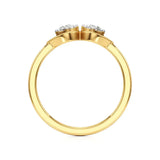 Mode | Round Lab-Grown Diamond Ring - Nivara