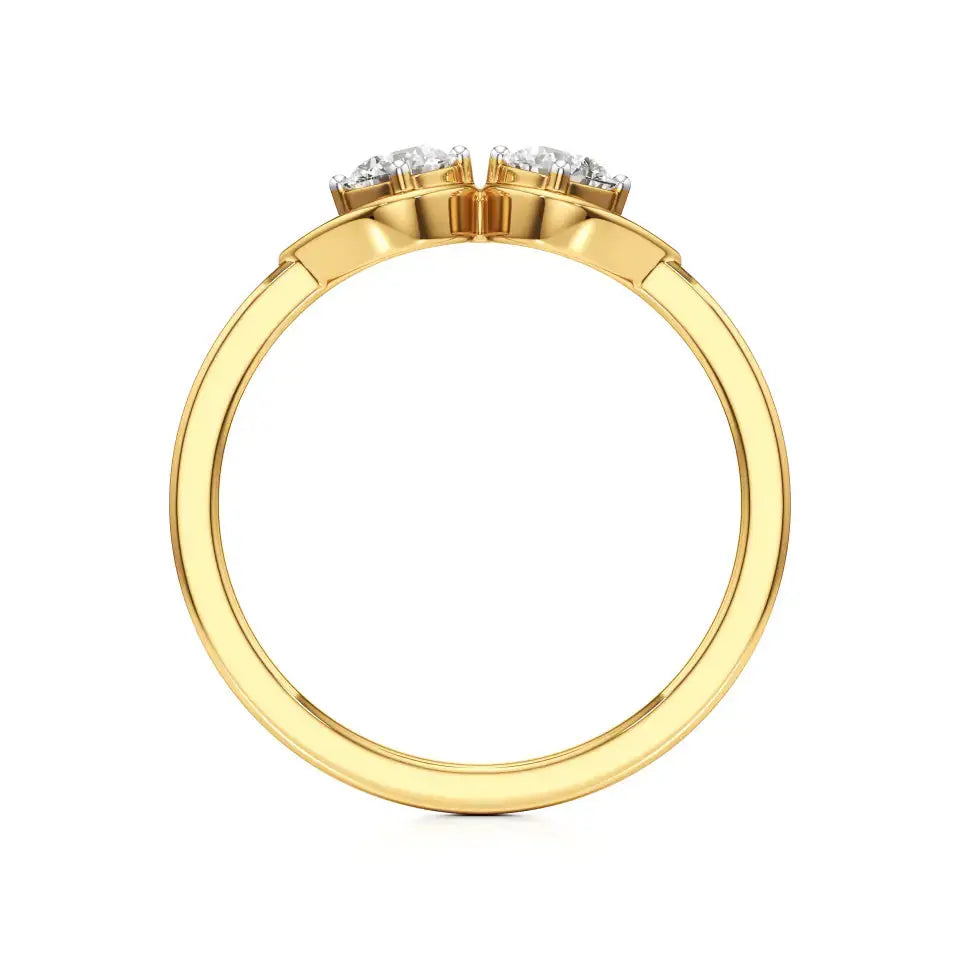 Mode | Round Lab-Grown Diamond Ring - Nivara
