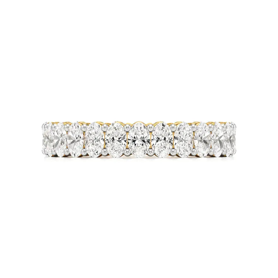 Foreva | Oval Stones Lab-Grown Diamond Ring - Nivara