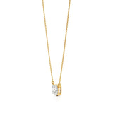Toi et Moi | Emerald & Oval Lab Grown Diamonds Necklace