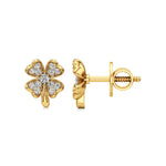 Flora | Round Lab-Grown Diamonds Studs - Nivara