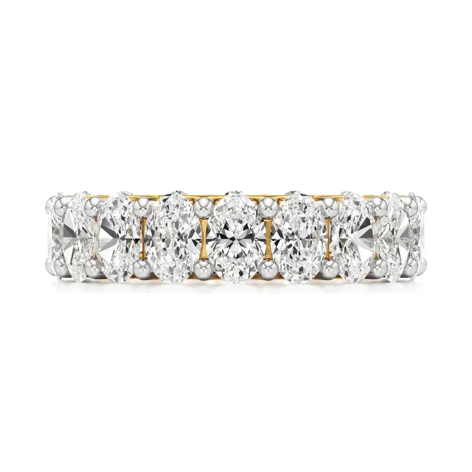 Foreva | Oval-cut Stones Lab-Grown Diamond Ring - Nivara