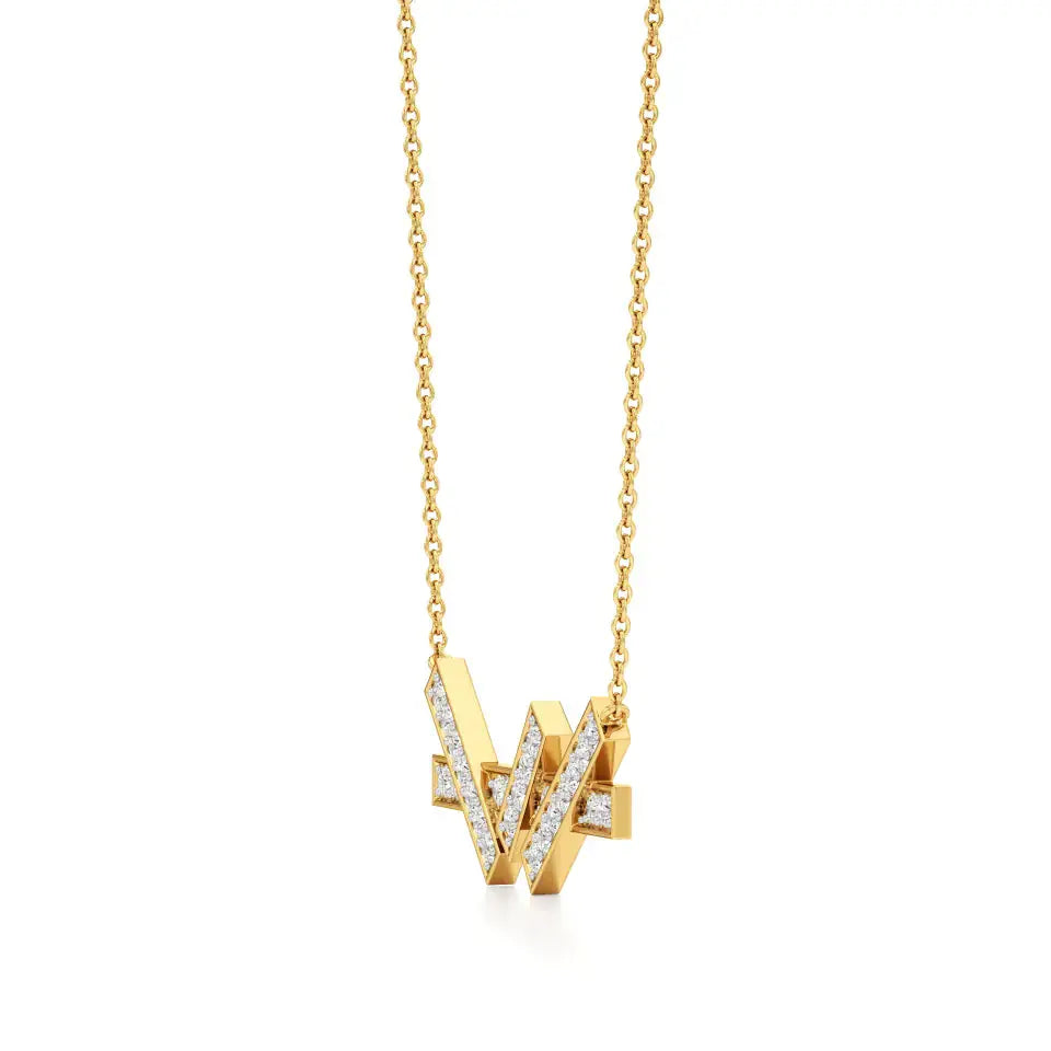 Mode | Round Lab Grown Diamonds Pendant - Nivara
