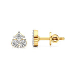 Mode | Round & Princess Trio Lab-Grown Diamonds Studs - Nivara
