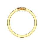 Mode | Round & Pear Lab-Grown Diamond Solitaire Ring - Nivara