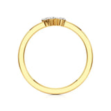 Mode | Round & Pear Lab-Grown Diamond Solitaire Ring - Nivara