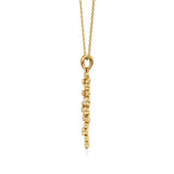 Celestia | Classic Round Lab Grown Diamonds Cluster Pendant - Nivara