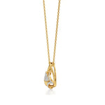Sneh | Classic Round Lab Grown Diamonds Heart Pendant - Nivara