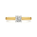 Amora | Cushion Lab-Grown Diamond Solitaire Ring - Nivara