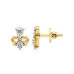 Mode | Pear & Round Lab-Grown Diamond Duo Studs - Nivara