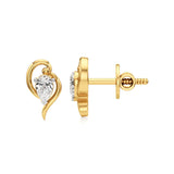 Amaya | Pear Soliltaire Lab-Grown Diamond Studs