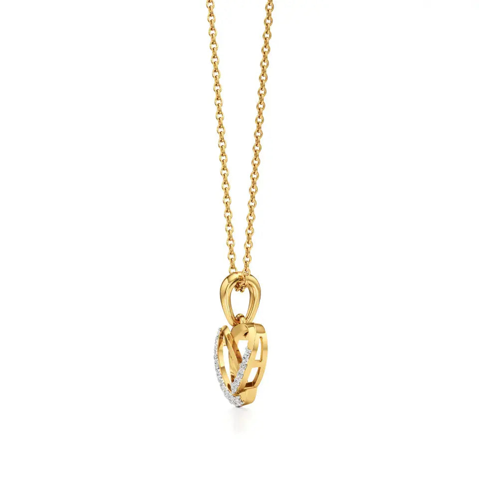Foreva | Round Lab Grown Diamonds Infinity Loop Pendant - Nivara