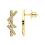 Mode | Round Lab-Grown Diamonds Clustered Studs - Nivara