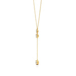 Amora | Round Lab Grown Diamond Bezel Setting Necklace - Nivara