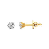 Rayna | 6-Prong Studs with Round Lab-Grown Diamond - Nivara