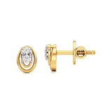 Mode | Oval Lab-Grown Diamond Studs - Nivara
